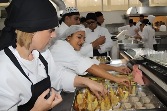 Chef Gracy na cozinha